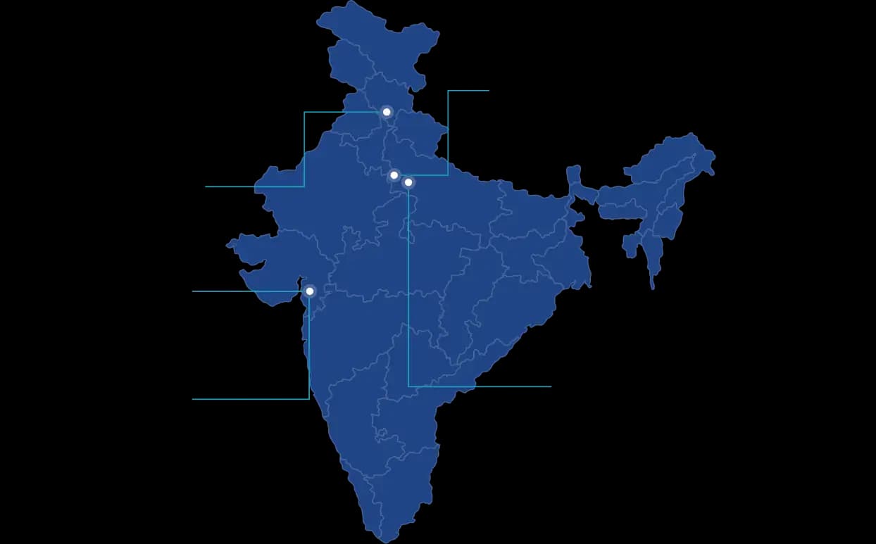 Global manufacturing map
