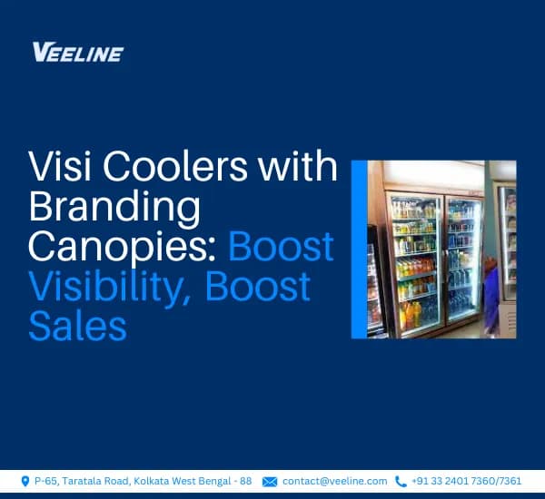 Visi Coolers with Branding Canopies